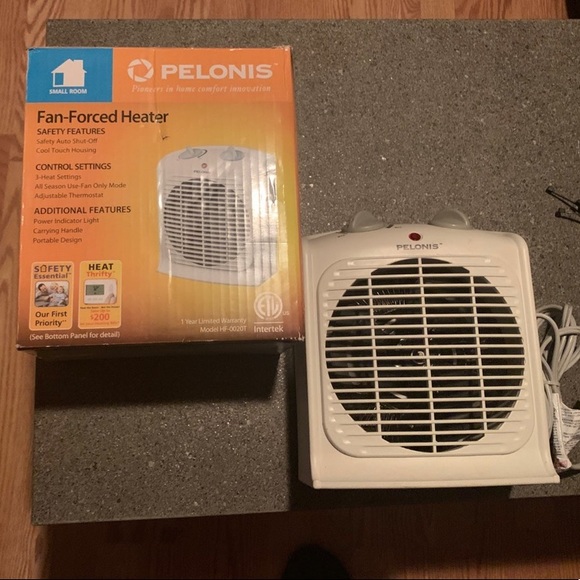 Pelonis | Other | Pelonis Fanforced Heater With Thermostat Hf020t | Poshmark